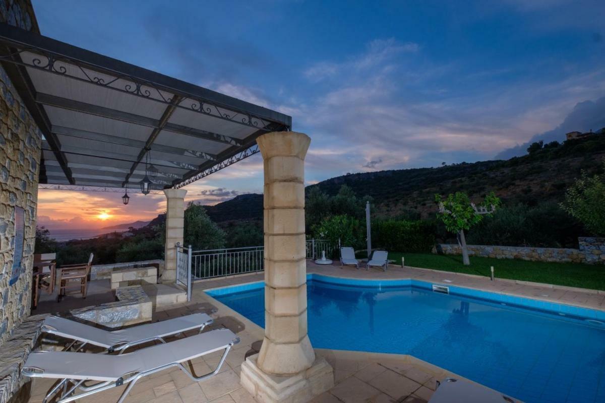 Trochalo Villas Stoúpa Exteriér fotografie